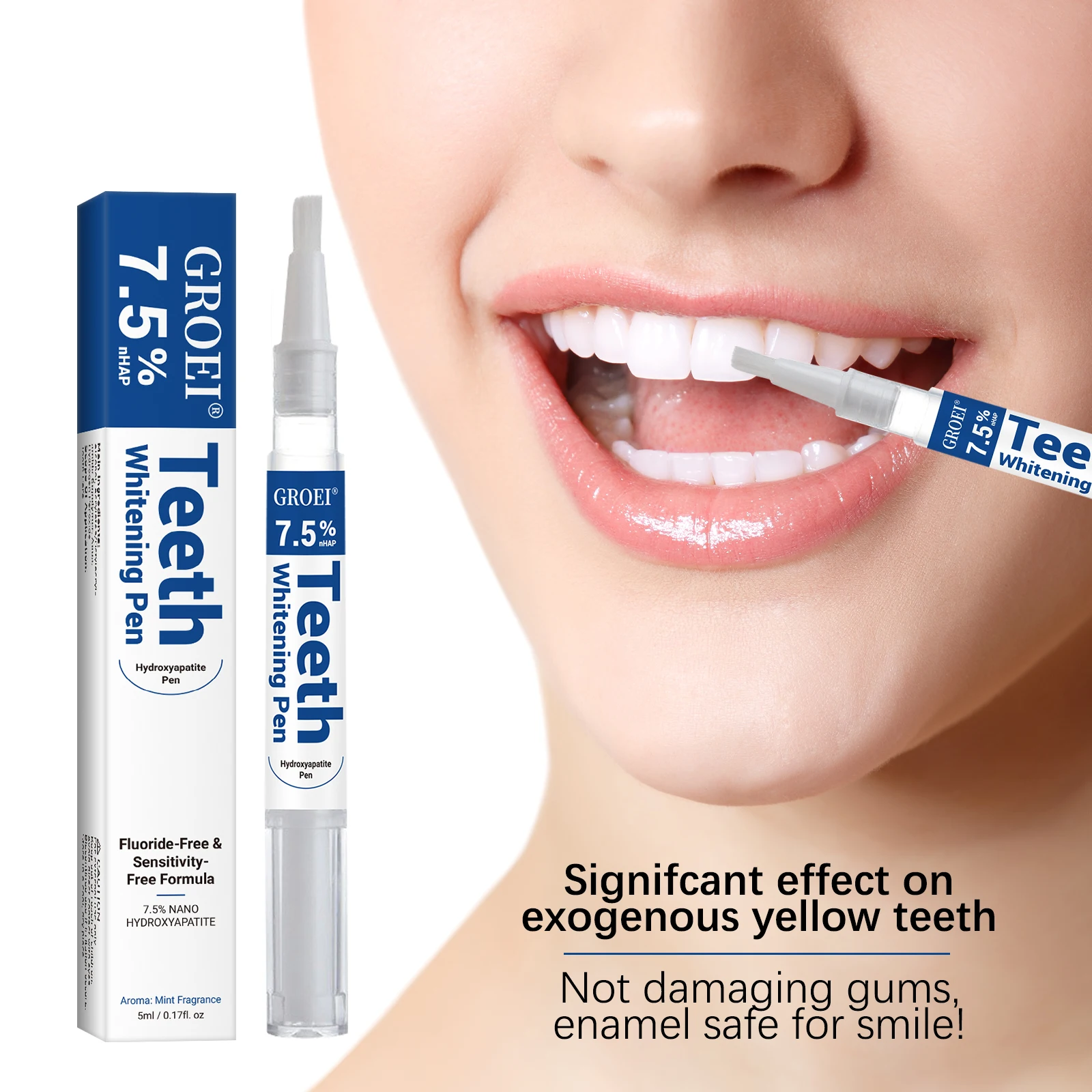 Teeth Whitening Pen - Hydroxyapatite Tooth Whitening Pen Dazzling White