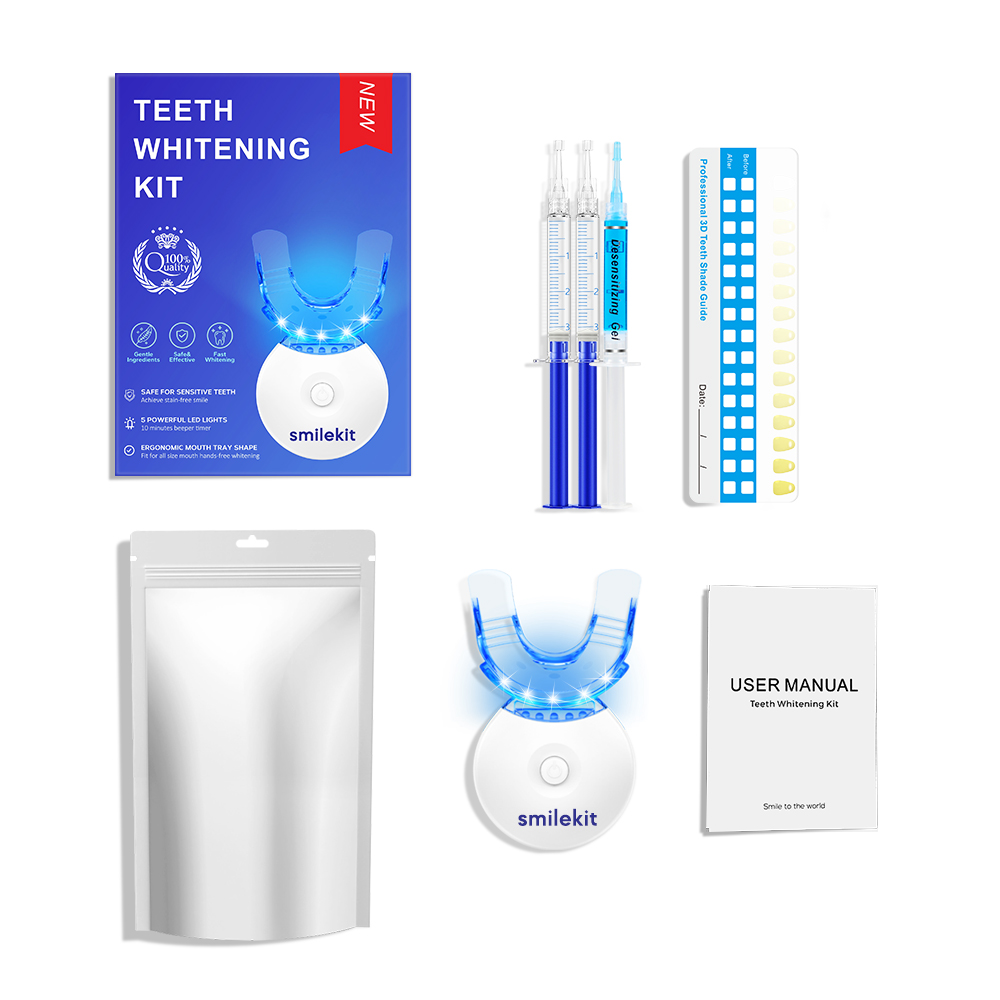 Teeth Whitening At Home - Teeth Whitening Kit - 5X LED