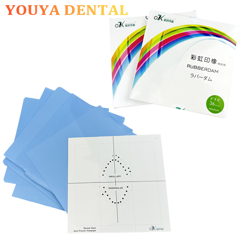 Teeth Whitening Gel For Trays - Dental Rubber Dam Plate Natural Latex