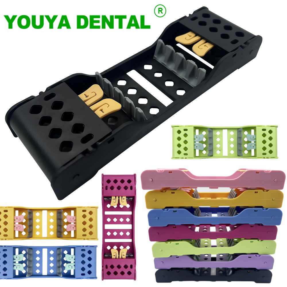Teeth Whitening Gel For Trays - 4 Slots Dental Sterilization Box Plastic