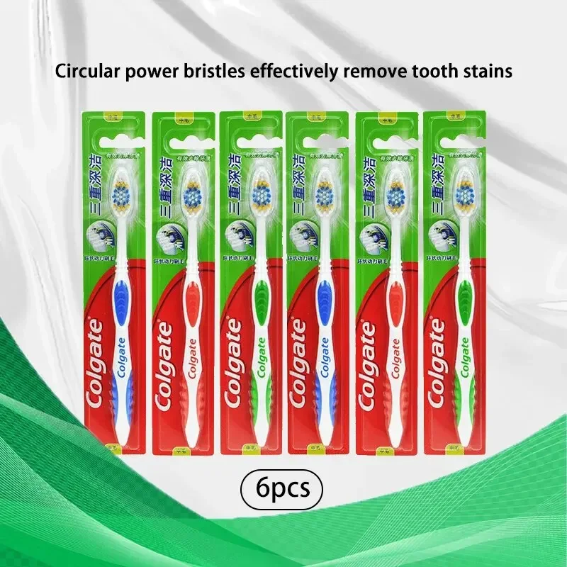 Teeth Whitening At Home - Clogate-Adult Soft Bristle Toothbrush, Whitening, Oral