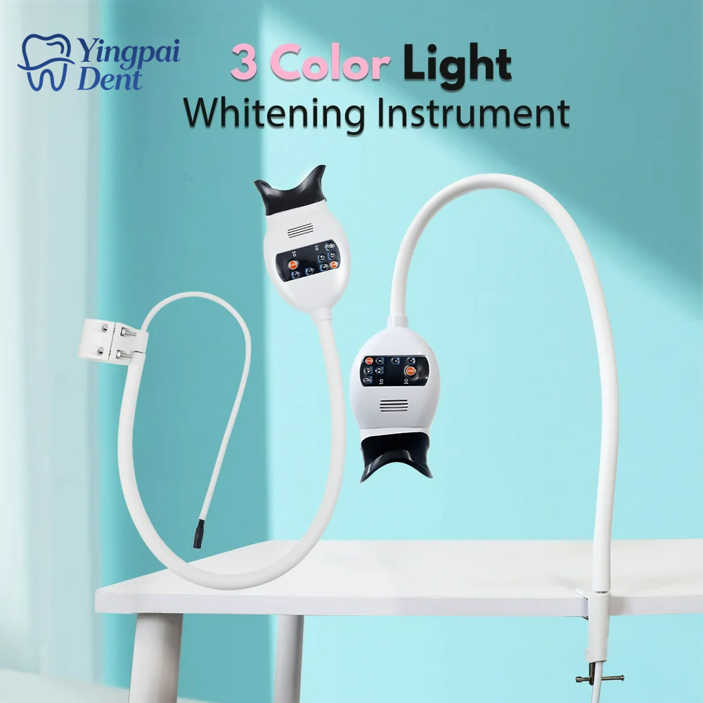 Teeth Whitening With Light - Adjustable 3 Colors LED Teeth Whitening