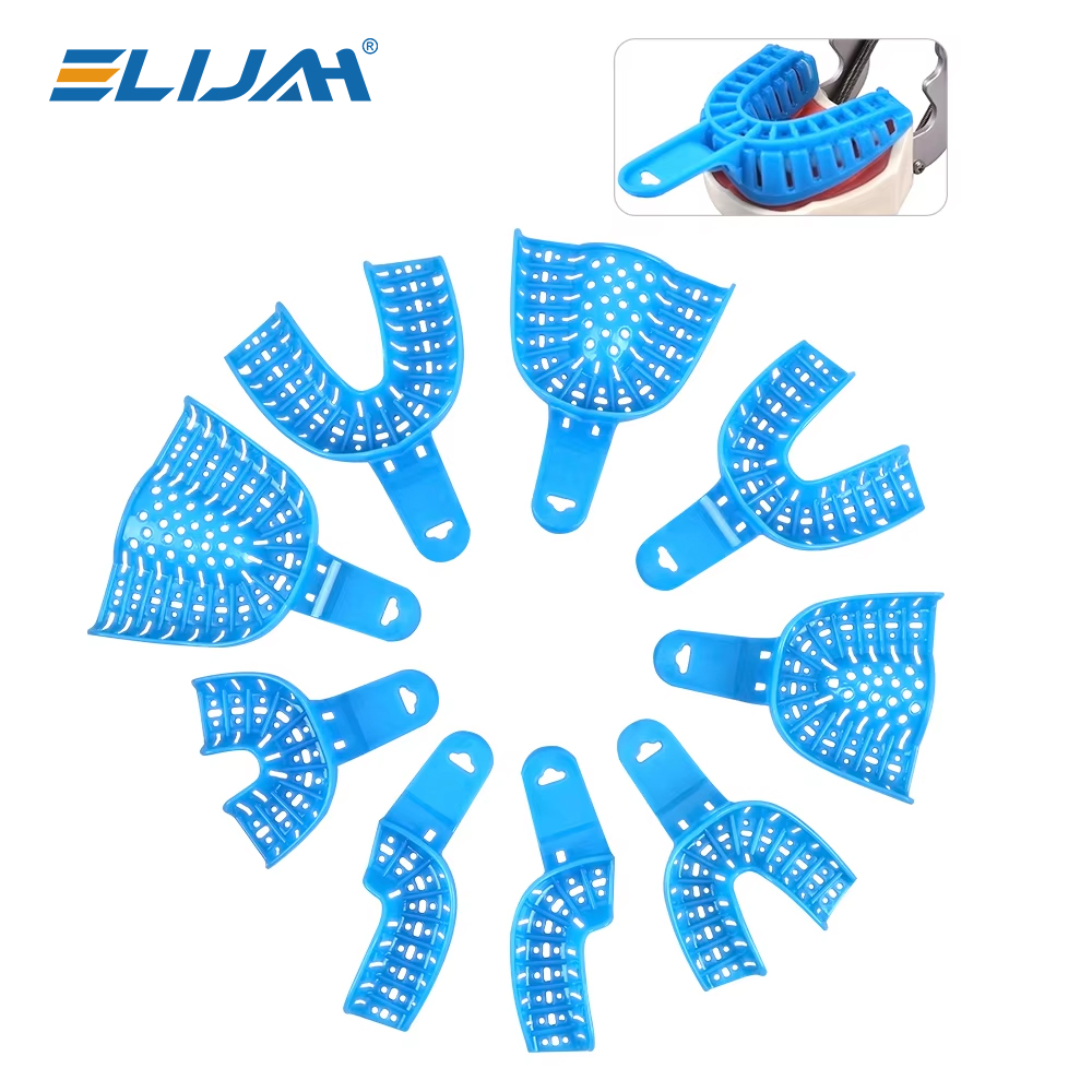 Teeth Whitening Tray - 9Pcs/Set Disposable Plastic Dental Impression Trays