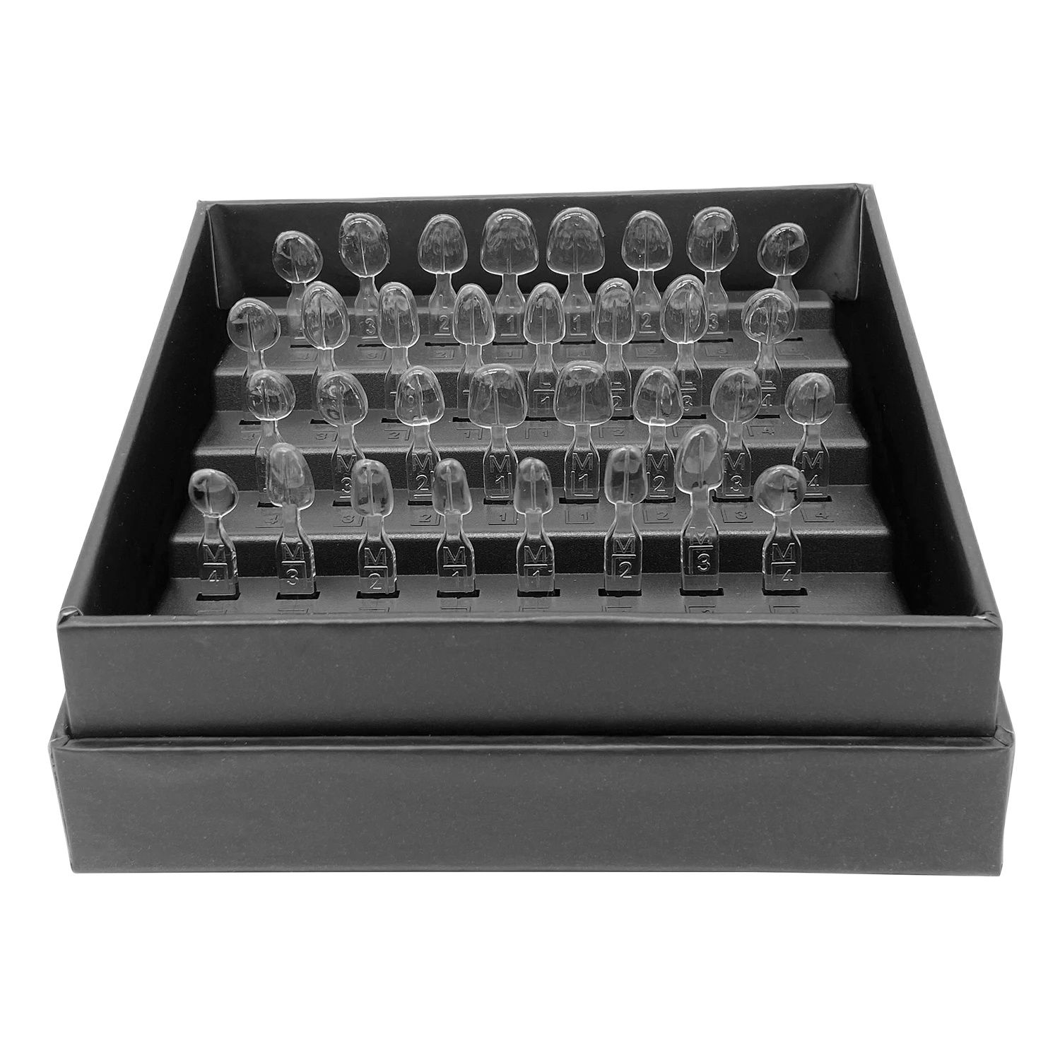 Teeth Whitening Moulds - 32pcs/Set Dental Veneer Mould Kit Composite