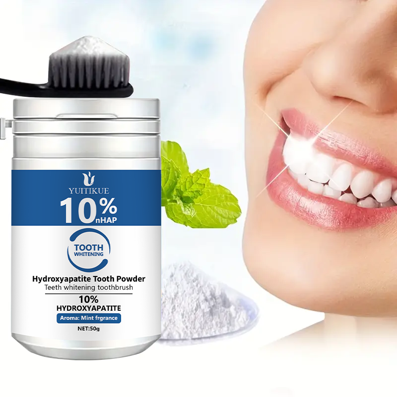 YUTIKUE 10% nHAP Tooth Powder  - Teeth Whitening At Home ulasan dan harga