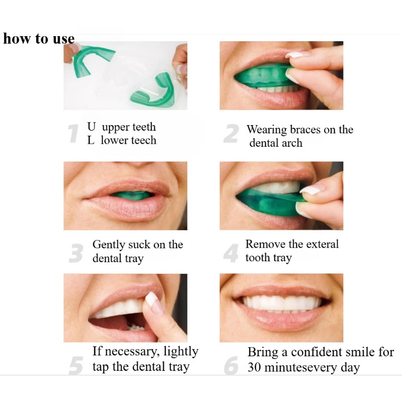 Set Teeth Whitening Tray U-sha - Teeth Whitening Quick ulasan dan harga