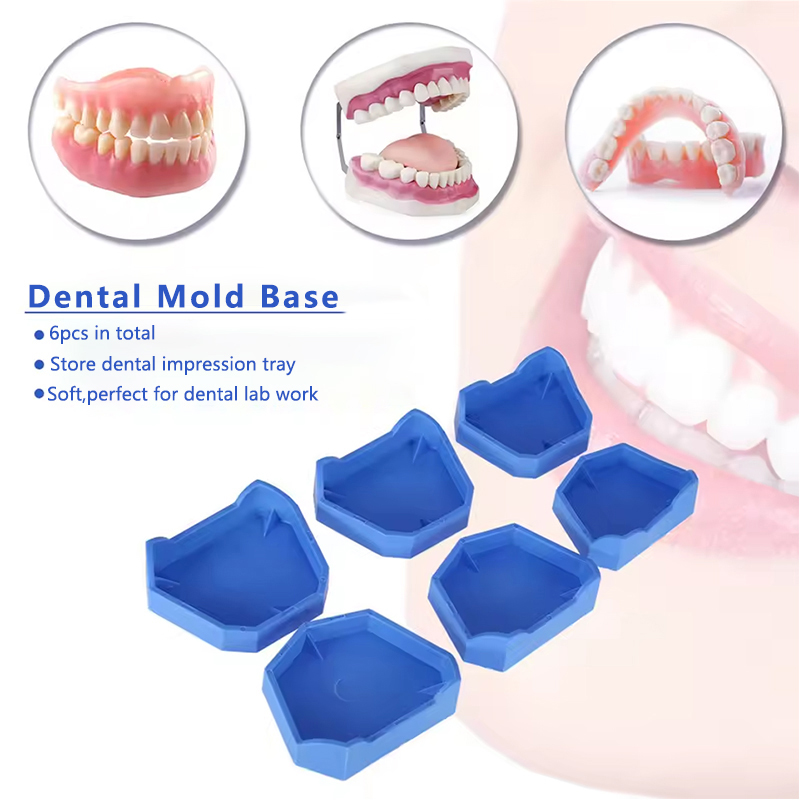 2/6Pcs Dental Model Base Silic - Teeth Whitening Tray ulasan dan harga