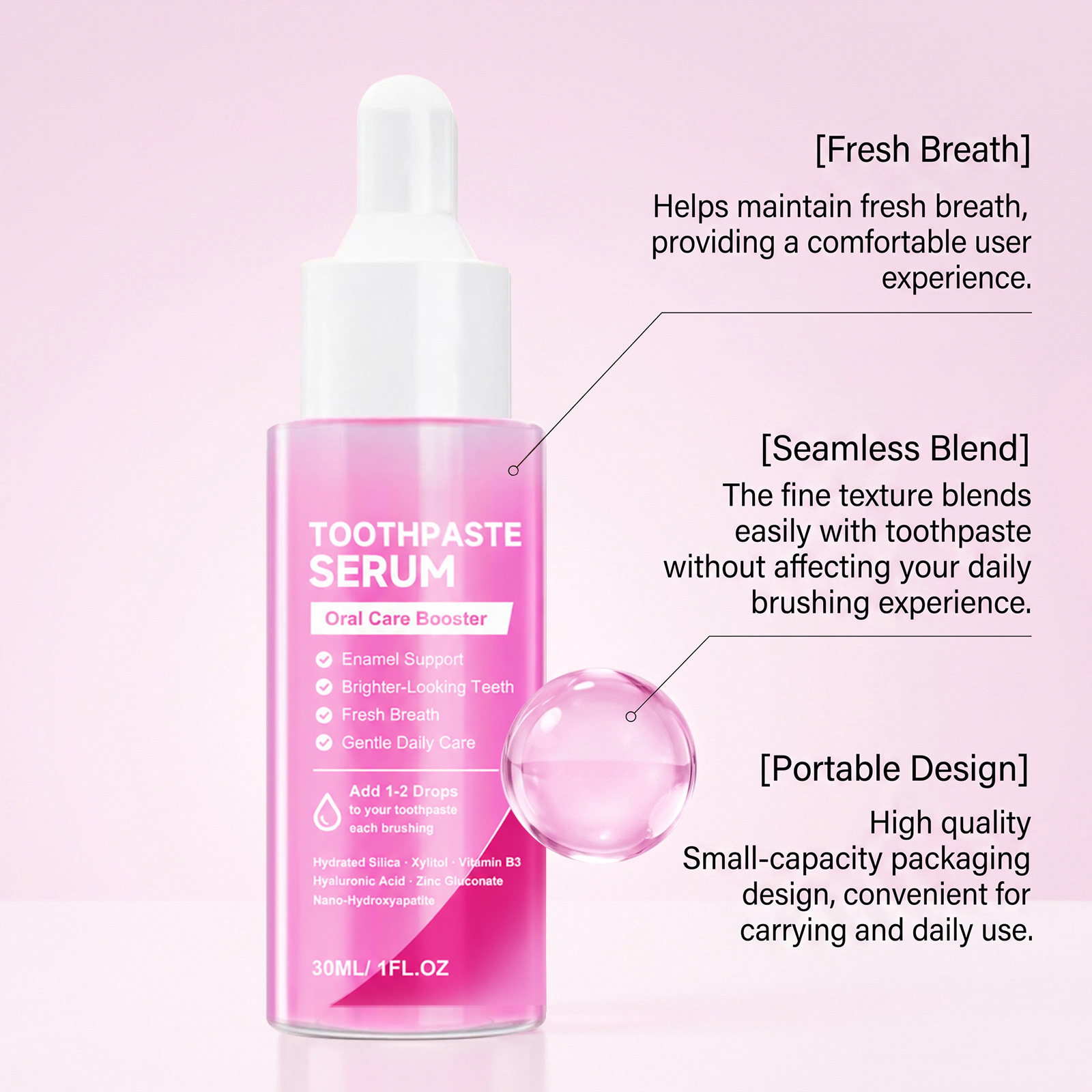 Nano-Hydroxyapatite Teeth Whit - Teeth Whitening Xylitol ulasan dan harga