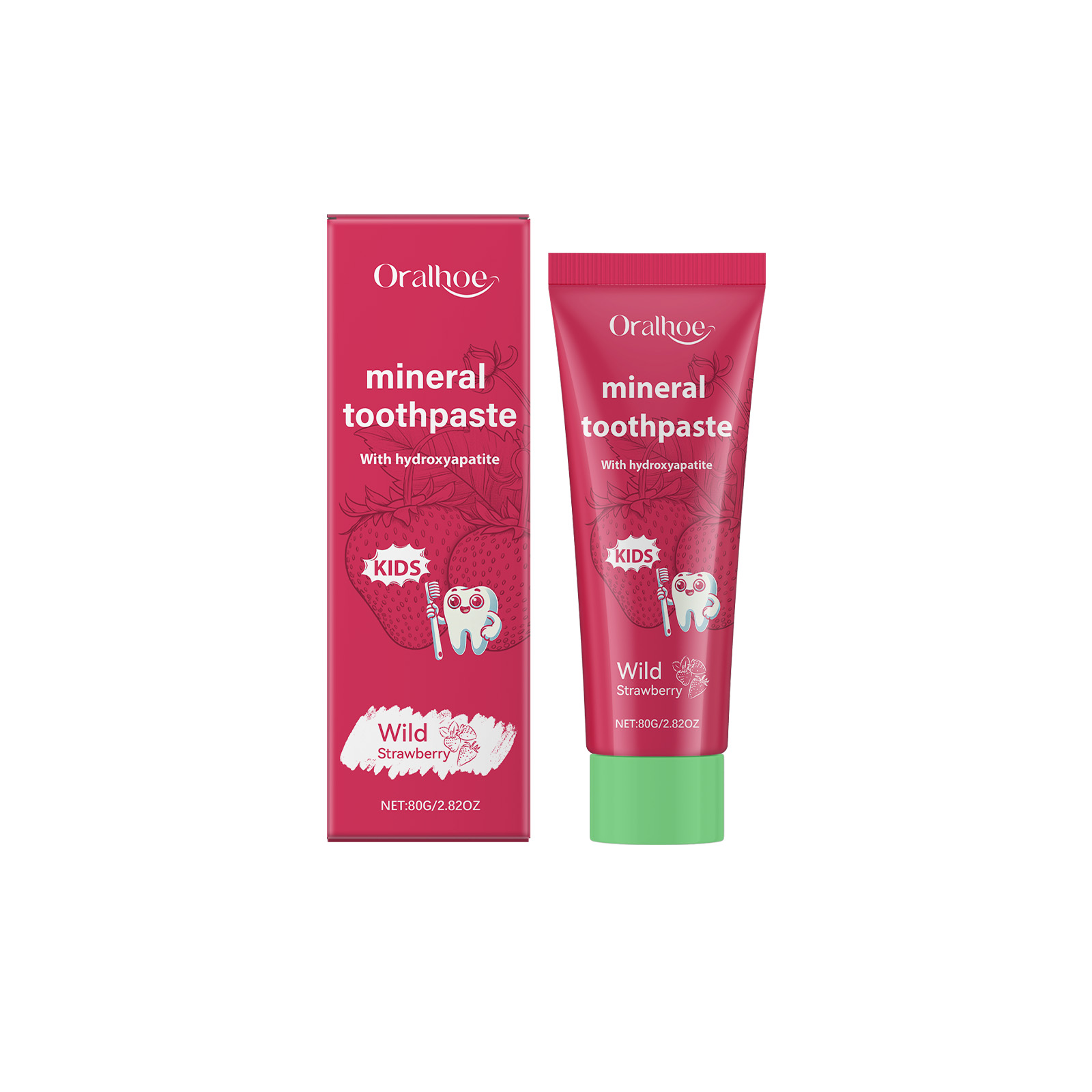 Oralhoe Kids Toothpaste Clean  - Teeth Whitening Natural ulasan dan harga