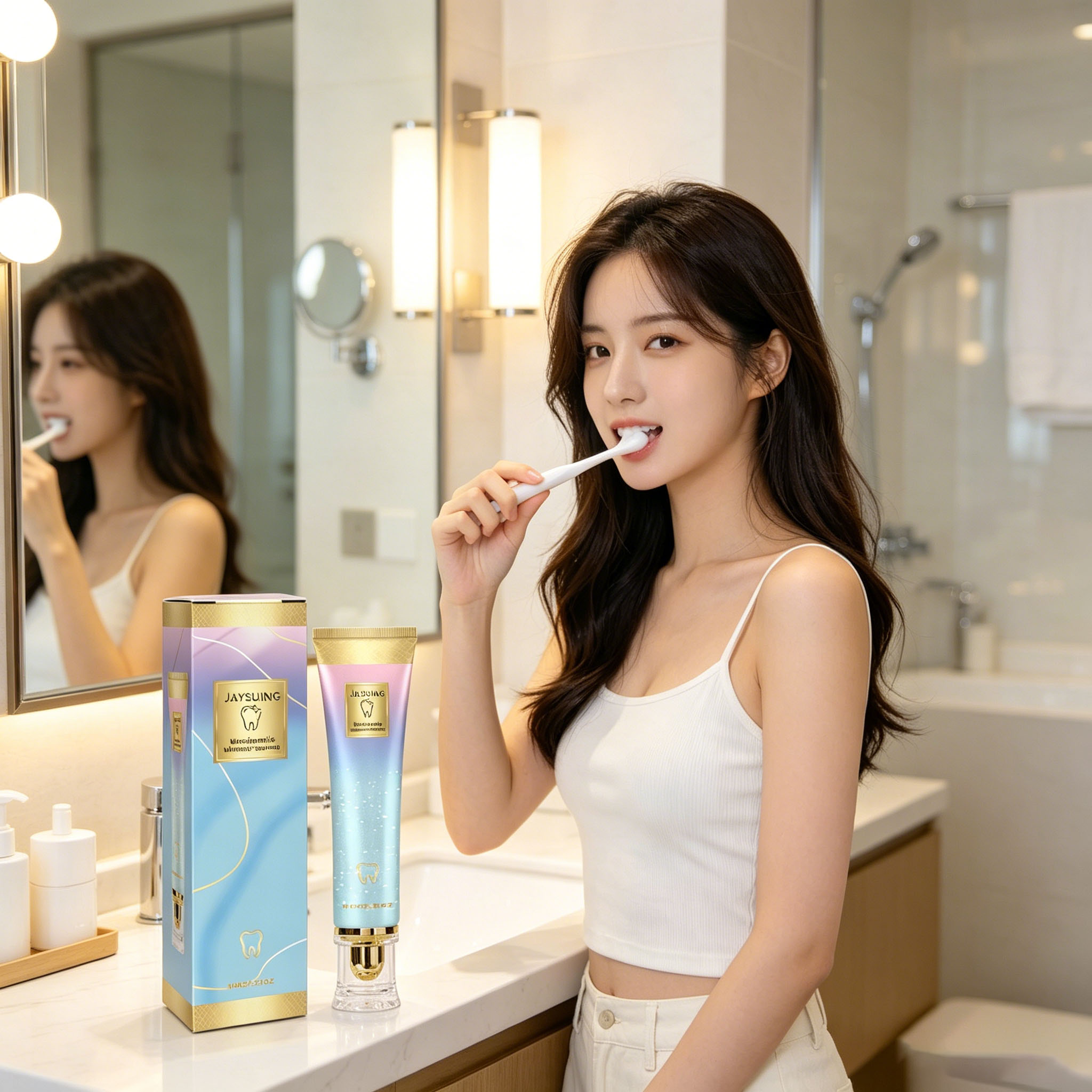 Niacinamide Whitening Toothpa - Teeth Whitening Natural ulasan dan harga