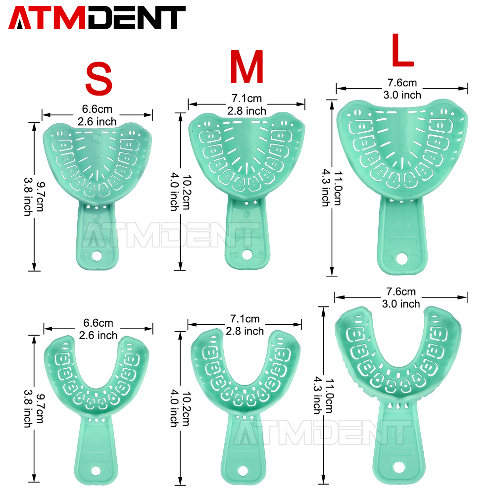 6Pcs/Set Dental Impression Pla - Teeth Whitening Tray ulasan dan harga