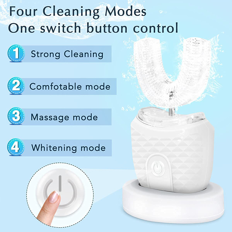 U-Shaped Rechargeable Light Qu - Teeth Whitening Quick ulasan dan harga