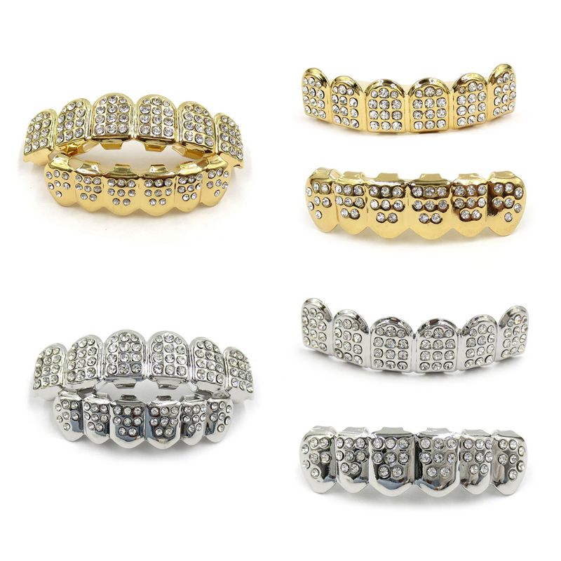 Fashion HIPHOP Tooth Braces Go - Teeth Whitening Moulds ulasan dan harga