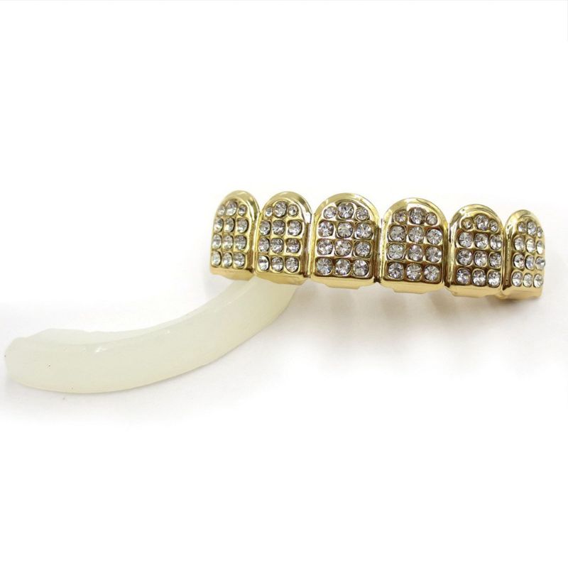Fashion HIPHOP Tooth Braces Go - Teeth Whitening Moulds ulasan dan harga