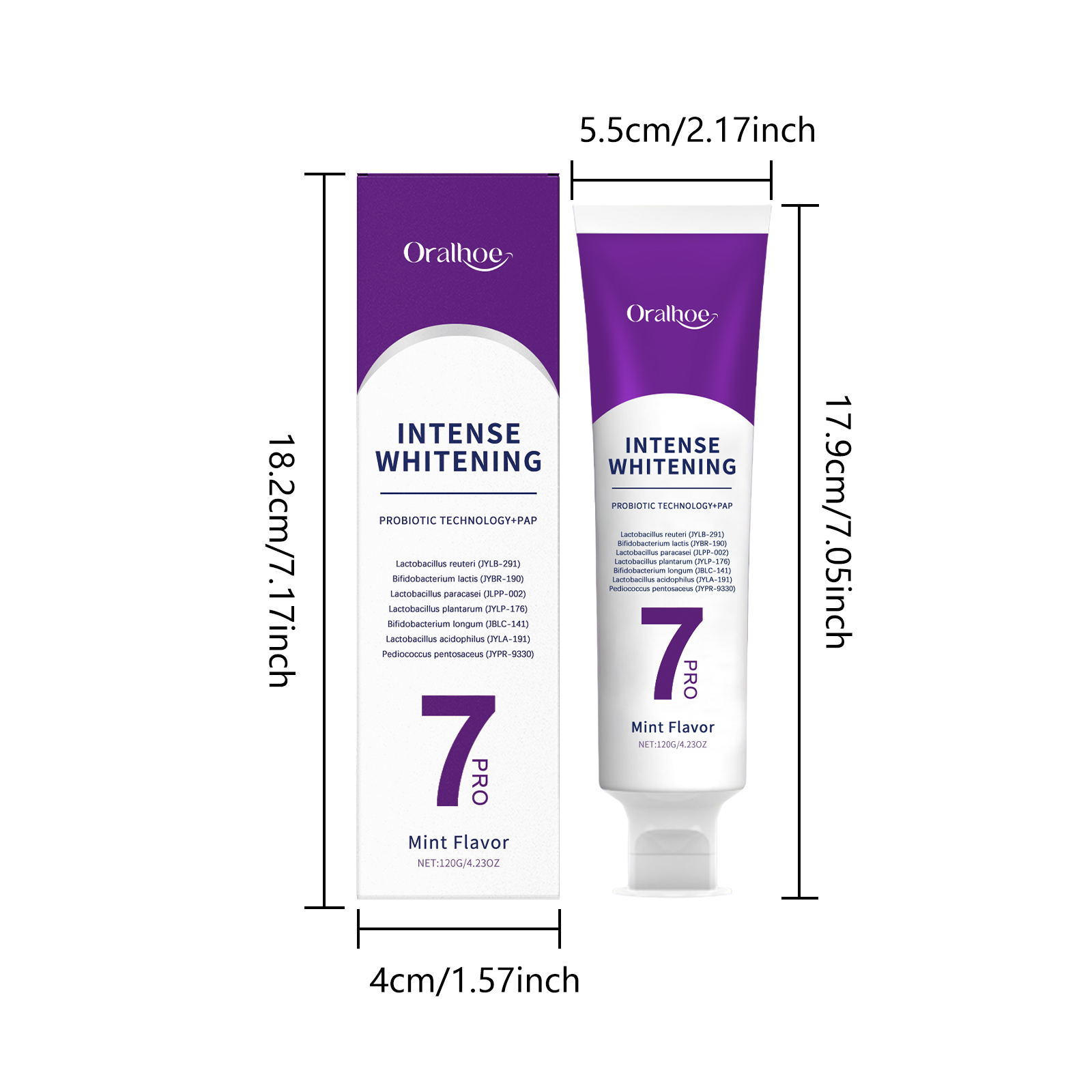 Oralhoe Brighten Teeth Whiteni - Teeth Whitening Natural ulasan dan harga