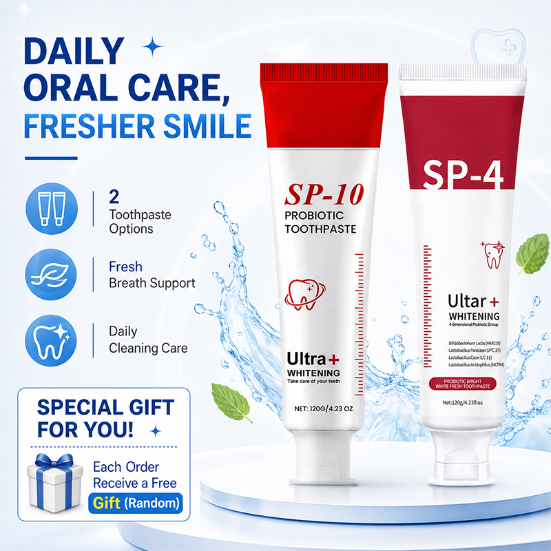 SP-10 and SP-4 Probiotic White - Teeth Whitening Xylitol ulasan dan harga