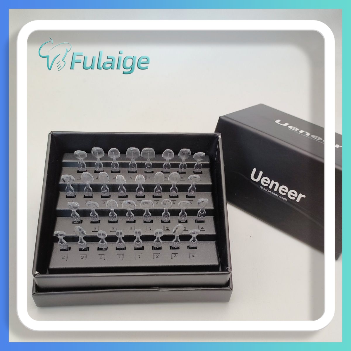 32pcs Press-On Dental Veneer M - Teeth Whitening Moulds ulasan dan harga
