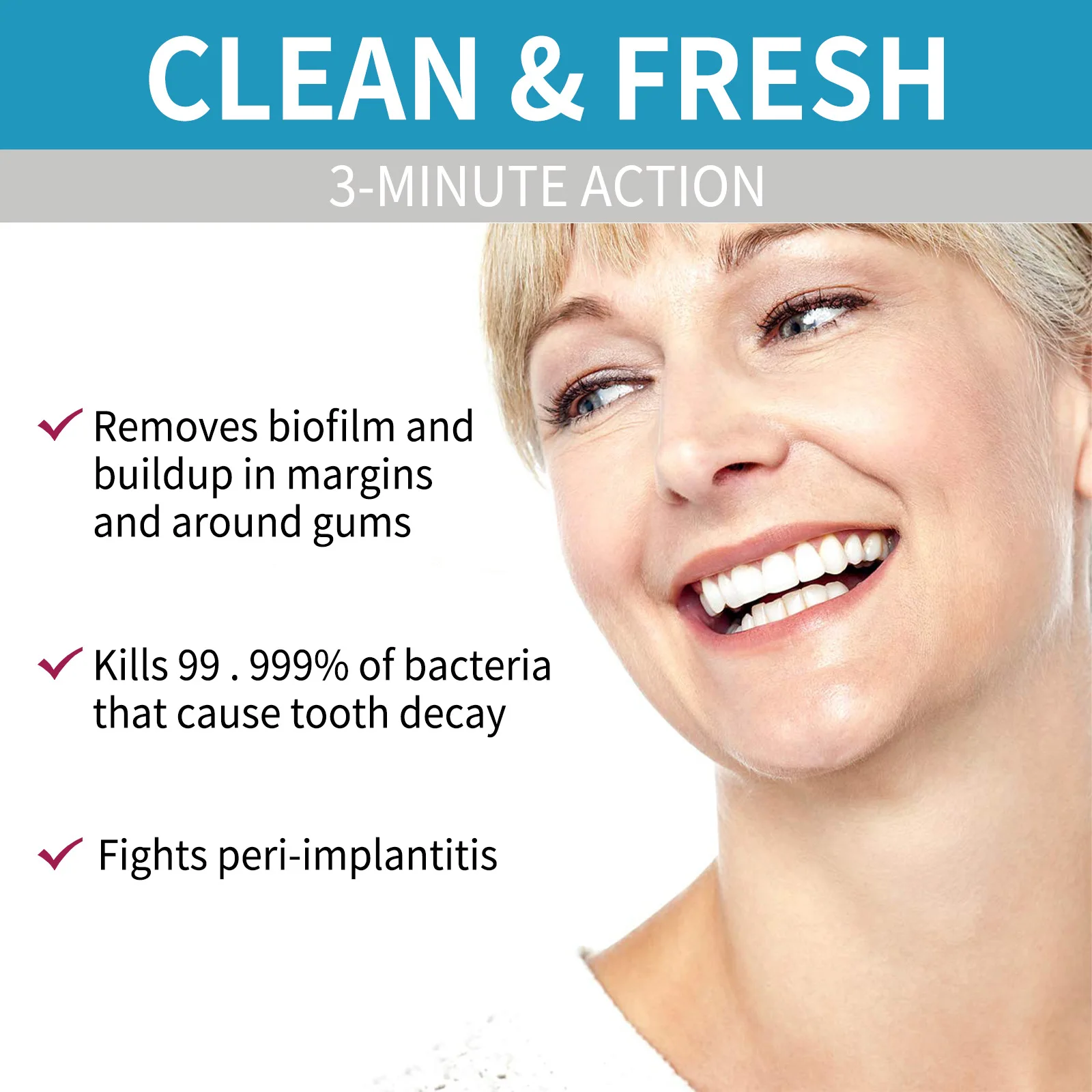Aligner Denture Cleaner Foam D - Teeth Whitening Natural ulasan dan harga