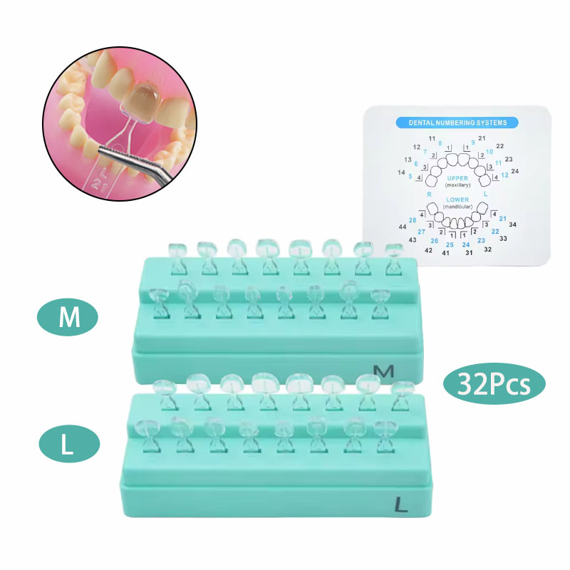 32pcs/Set Composite Resin Mold - Teeth Whitening Moulds ulasan dan harga