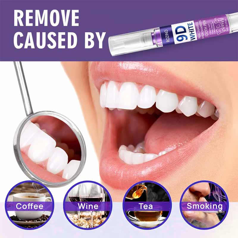ROZINO 9D Whitening Tooth Pen  - Teeth Whitening Pen ulasan dan harga