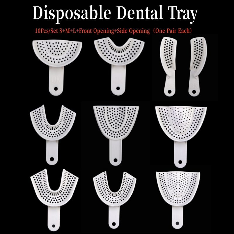 10Pcs Dental Impression Plasti - Teeth Whitening Tray ulasan dan harga