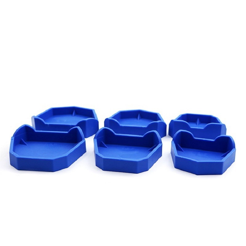 6pcs/set Dental Model Base Sil - Teeth Whitening Tray ulasan dan harga
