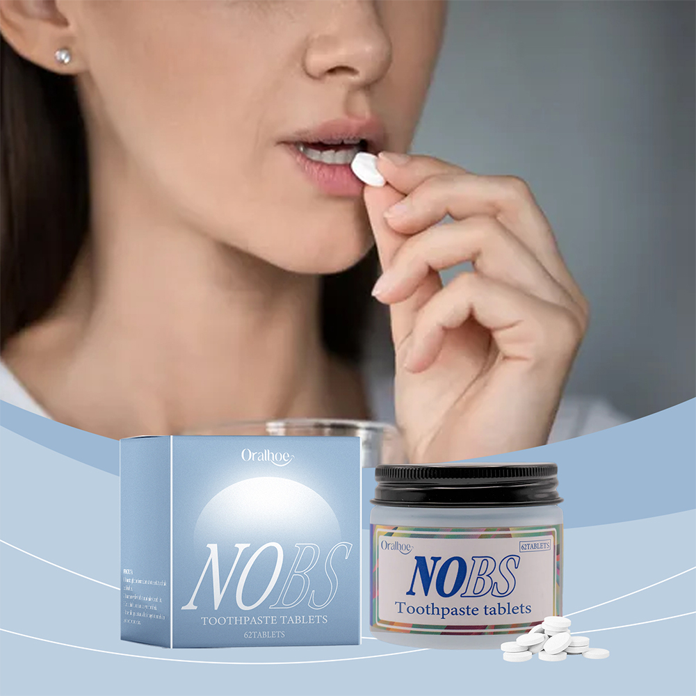 NOBS Toothpaste Tablets - Nano - Teeth Whitening Xylitol ulasan dan harga