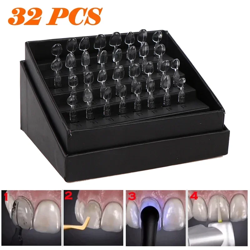 32pcs Dental Veneer Mould Kit  - Teeth Whitening Moulds ulasan dan harga