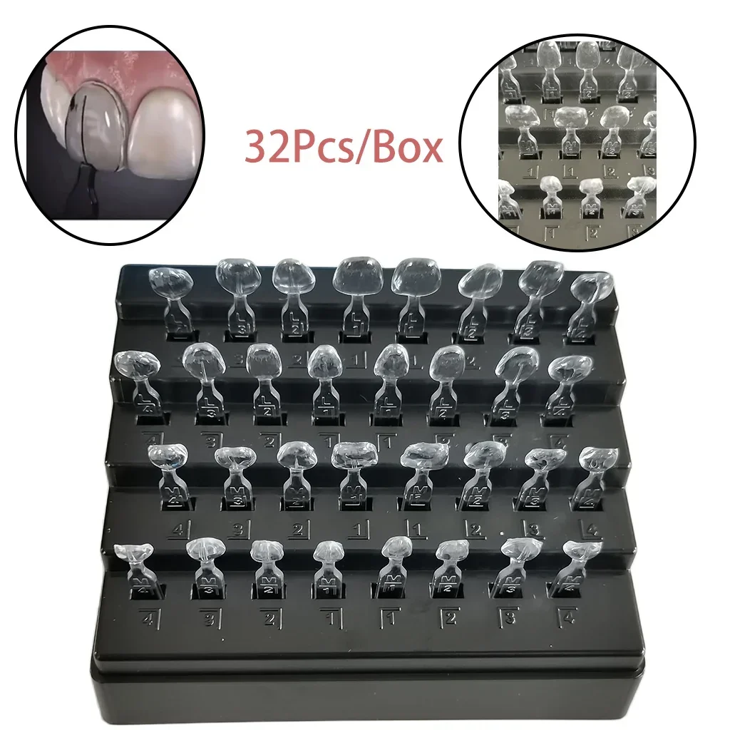 32pcs Dental Veneer Mould Kit  - Teeth Whitening Moulds ulasan dan harga