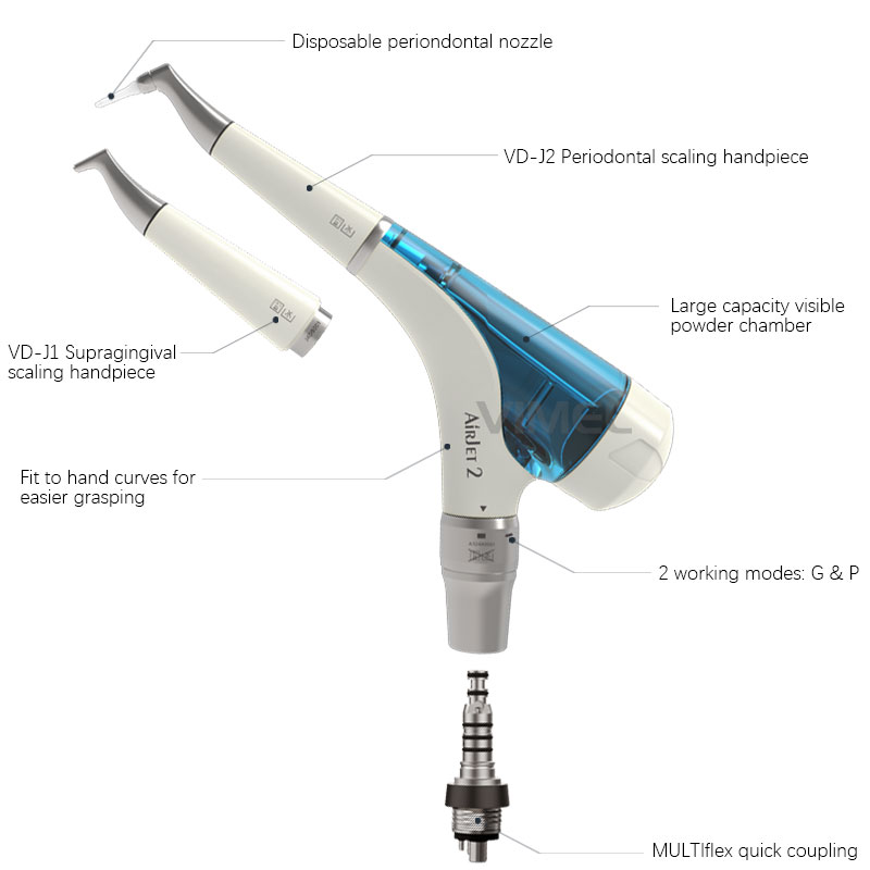 New Dental AIR Polisher Teeth  - Teeth Whitening Quick ulasan dan harga