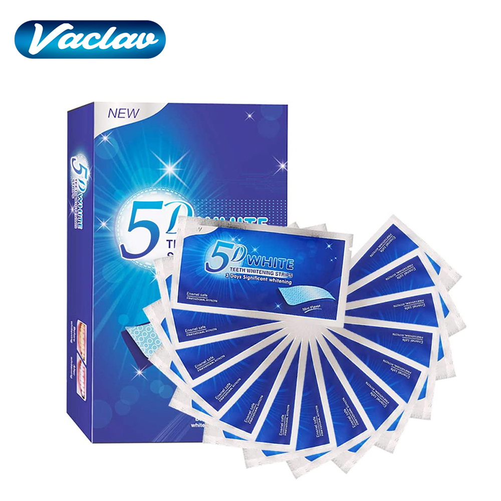5D White Teeth Whitening Strip - Teeth Whitening At Home ulasan dan harga